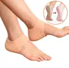 1000PC / Lot Silicone Foot Care Tool Fuktgivande Gel Heel Strumpor Spridd Hudvård Protector Pedicure Health Monitors Massager LX1089