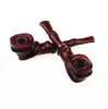 Manufacturer sells 157 mm red acid branch wood pipe carving process Mahogany pipe directly