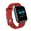 Reloj inteligente HOT 116plus Pantalla a color de 1.3 pulgadas Ritmo cardíaco Presión arterial Sueño Contador de pasos a prueba de agua Reloj deportivo Bluetooth PARA: IPHONE