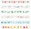 New 7m*15mm DIY Vintage Decorative Adhesive Tape Flower Masking Washi Tape For Home Decoration Diary SN2488