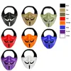 Outdoor Sport Airsoft Schieten Apparatuur Gezicht Bescherming Gear Masker Half Gezicht Tactical Airsoft Halloween Cosplay Masker NO03-120234m