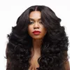 Deep Wave Synthetic Wigs Long Curly Hair Black Synthetic Caps Wholesale