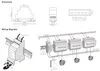 Freeshipping New Daliバス電源DALI-PS-DIN高電圧100-240VAC 50 / 60Hz入力200mA出力Daliタッチパネル調光