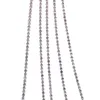 Fashionn ماركة مخلب كريستال المختنق قلادة المرأة حجر الراين شرابة بيان necklacespendants الفضة الزفاف مكتنزة قلادة المجوهرات 2017