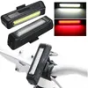 Cykelljus USB-lampor Ljus Super Ljus Ficklampa Uppladdningsbart Lithium Polymer Batteri 100 Lumens Laddare
