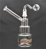 8 pulgadas Glass Bong matrix Perc Wax Dab Oil Rigs bong 14mm cubilete macho bong mini Bubblers reciclador Tubería de agua con quemador de aceite de vidrio