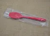 Flexible Résistant À La Chaleur Intégrer Poignée Silicone Cuillère Multifonction Scoop Grattoir Spatule Crème Glacée Pelle À Gâteau Cuisine Outil SN4287