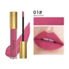 DEROL 16 Kleuren Waterdichte Matte Vloeibare Lipstick langdurige Rood Zwart lipgloss Make-Up Stok Naakt Schoonheid Lip Tint Cosmetica L3707227721