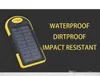 5000mAh Solar power bank waterproof shockproof Dustproof portable Solar powerbank External Battery for All Smart Phone2559813