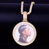 gold picture frame pendant