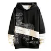 Streetwear Hoodie New Style New Style Casual Fashion Patchwork Hoodie Mangas largas Sweatershirt Tops Sudadera Hombre IL PEEP
