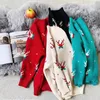 Women's Sweaters For Winter 2021 And Pullovers Warm Christmas Sweater Lady Knitted Female Jumper Tops