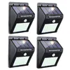 20LED Solar Light Infrared Sensor Sports Waterproof Outdoor Lighting Decorative Garden Light Street Safety Wireless Wall Light