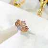 Nuovo anello della corona di lusso per ragazza Accessori per la moda regalo per la ragazza designer di gioielli anelli di fidanzamento per donne