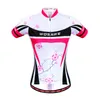 Wosawe Women's Short Sleeve MTB Jerseys Bike Sportkläder Andningsbara Kläder Downhill Cykel Cyklingskjortor Damer