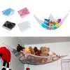 Sacs de rangement Organisateur de jouets suspendus rangement de jouets hamac filet animaux en peluche poupées coin jouets décor de chambre enfants hamac pour bébé enfants