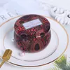 Scented candle jar empty round tinplate can DIY handmade candle tea food candy tablet accessories storage box with lid4806453