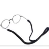 Rétro noir lunettes chaînes sangle lunettes de soleil cou chaîne cordon porte-lunettes accessoires de mode pour femmes hommes