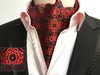 الموضة الرجعية Paisley Men يربط الزفاف الرسمية Cravat البريطانية على الطراز البريطاني نبيل الحرير الدعوى الأوشحة الأعمال nectie