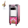 판매를위한 가장 인기있는 상업 수직 아이스크림 기계 110V / 220V 스테인레스 스틸 세 가지 맛 소프트 아이스크림 기계
