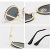 Aloz Miccluxury Metal Diamond Sunglasses Women Men Fashion Round Rimless Frame Sun Glasses Female Grand Grand Eyewear UV400 GAF5631555