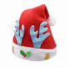 Festival miúdos Boneco de neve alces lantejoulas partido chapéu chapéus de Papai Noel Longo Plush pano de Natal Criança férias Xmas gorros cap 150pcs T2I5556