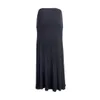 Summer Women Casual Skirt Solid Pleated Elastic Waist Modal Color Pure Plain Long Maxi Bodycon Ladies Skirts