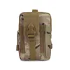 Hommes tactique molle pochette ceinture de taille pack sac petite poche paquet de taille militaire pack de course de voyage sacs de camping soft back5279131