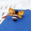 Gros-Nouvelle mode et personnalité abeille Broche rétro en trois dimensions dégoulinant d'huile Petit Animal Pin