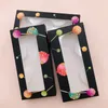 Lollipop box leer wimpern paket pappe karton karton verpackung falsche wimpern verpackung gefälschte eye wimpern paket box