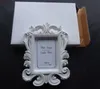 New Arrival Wedding favor Picture frame Personality Baroque photo frame place card holder in white box