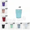 Drinkwaren Rvs Curve Tumbler Dubbele Muur Isolatie Vacuüm Water Auto Cup Regenboog Kleur Koffie Bekers Bier Mok Wijnglazen T2I55286