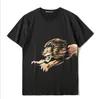 2ITK herr t-shirts 2024 Summer Men Clothing Monkey Brother Rottweiler 3D T-shirt Kvinnor Kort ärm T-shirt Designer Cotton Tee Tops2168