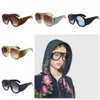 Luxary- Oversize Frame Sunglasses Shield Sun Glasses Eyewear Oversized Round Sunglasses Contrast Color Party Eye Glasses 6 Colors OOA4674
