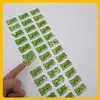 사용자 정의 명확한 로고 접착 라벨 반투명 방수 패키지 스티커 투명 PVC 야외 프로모션 라벨 스티커