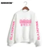 XUANSHOW sweat femmes 2019 printemps automne Blackpink KPOP vêtements à manches longues col roulé pulls sweats Sudadera Mujer S-XXL