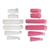 30 stks / set 6 Maten Plastic DIY Haarstangen Krullend Styling Accessoire Spiraal Haarrollen voor Salon Kappers