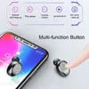 F9 Bluetooth 5.0 Magnetic Headset Noise Cancelling 8D HiFi Sound Handsfree Wireless Earphones with LED Display for iPhone 12 Pro Max izeso