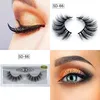 20 estilos 3D Mink Cílios Maquiagem Dos Olhos Mink cílios Falsos Macio Natural Grosso Cílios Falsos Eye 3D Lashes Extensão Mink cílios DHL Livre