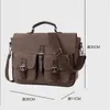 Männer Leinwand Aktentasche Reisetaschen Koffer Klassische Messenger Schulter Tasche Tote Handtasche Große Casual Business Laptop1