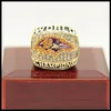 Ring di alta qualità 2pcs 2000 2012 2012 Baltimore Maryland Football Championship Set An Ring Sports Jewelry Fans Set Ring Us Size 11#1159573