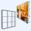 Wedding Stand for Flower Wall Trade Show Straight Tension Banner Utställning Visa Stativ Trade Show Wall Backdrop Poster Board