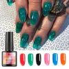 Stylisn Jelly Nails Jellies Candy Glass Nails الصيف شفافة نيون اللون الأشعة فوق البنفسجية مسمار هلام البولندية 8 ملليلتر