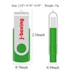 Green Bulk 20pcs 32GB USB Flash Drives Girevole Rotante Metallo Flash Memory Stick 32GB per Computer Laptop Tablet Thumb Pen Drive Storage