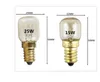 220V High Temperature Bulb 15W 25W E14 300 Degree Microwave Oven Light Bulbs Cooker Tungsten Filament Bulbs Salt Light Bulb Incandescent