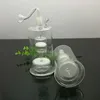 Smoking Pipes bongs Manufacture Hand-blown hookah Ultra quiet double sand core filtered glass water pipe