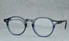 Gros-Belight Optique Hommes Italie Acétate Petit Rond Rétro Vintage PrescEyeglasses Optique Spectacle Cadre Lunettes MILTZEN