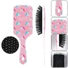 Cute Animal Anti-static Hair Brush MassagecShower Wet Detangle Hair Brush Salon Hair Styling Tools Three Colors