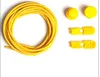 Herstellerdirekte Lazy Shoelaces Kinder-Sicherheitsschnürsenkel ohne Knopf, weiße Spitze, elastisches Seil, Sport-Schnürsenkel Universal Fashion DHL