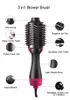 2 in 1 Multifunctional Hair Dryer Rotating Hair Brush Roller Rotate Styler Comb Styling Straightening Curling Iron air comb7967844